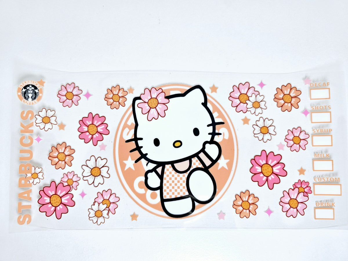 Envoltura UVDTF de Hello Kitty