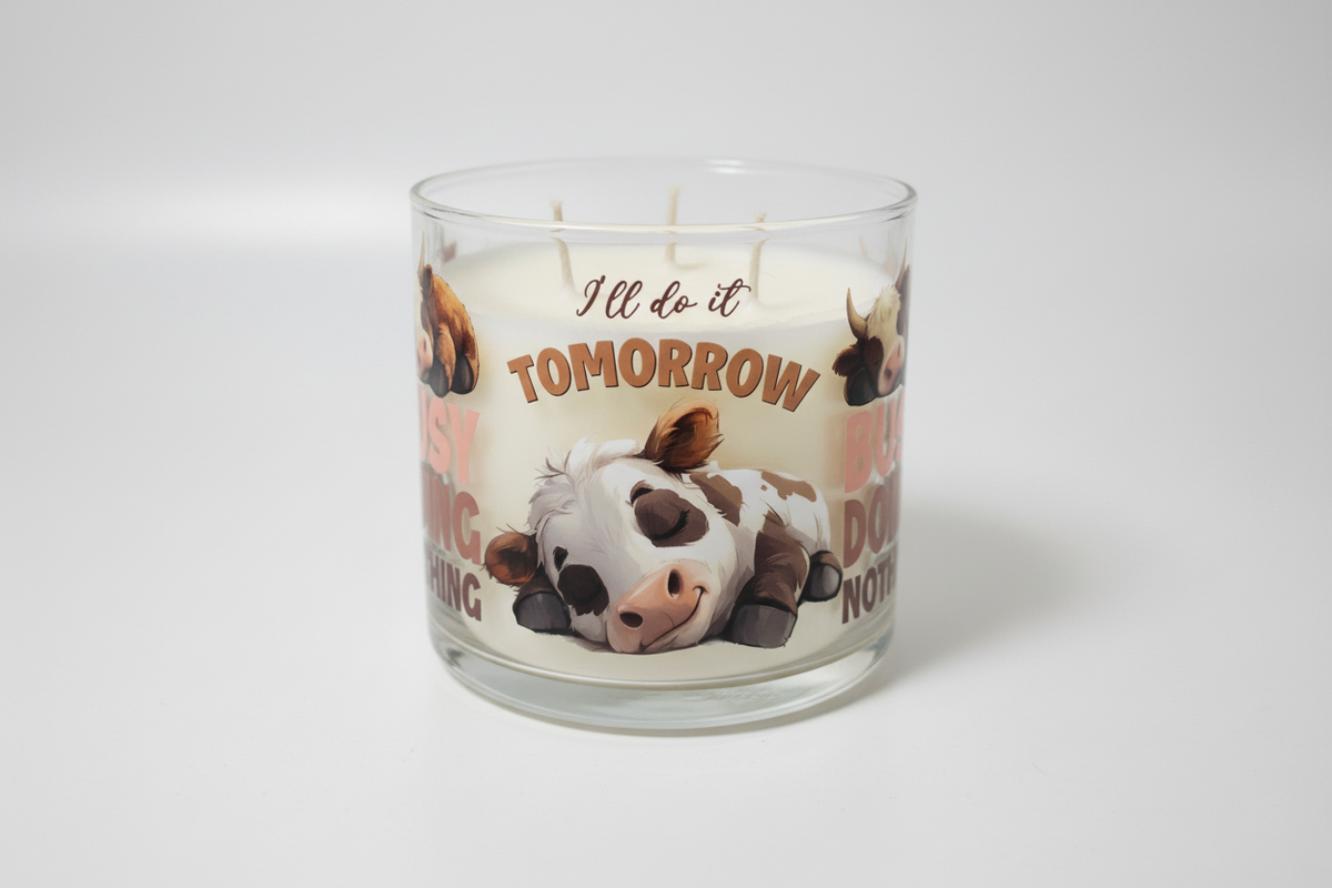 Busy Doing Nothing - UVDTF Wrap for cups/hard surfaces sticker