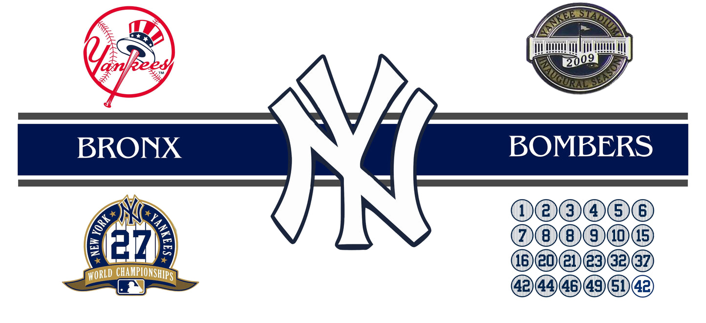 Envoltura UVDTF de los Yankees