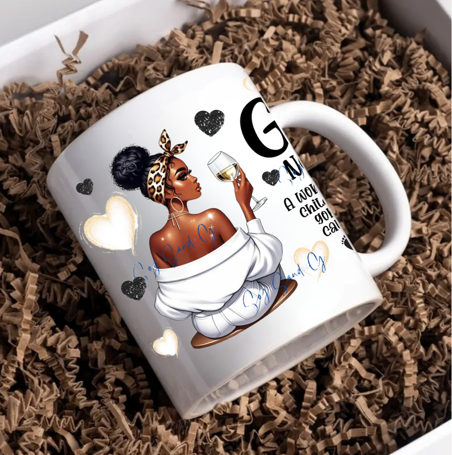 Glamma #2 - UVDTF Wrap for cups/hard surfaces sticker