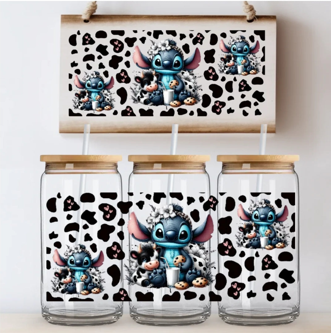 Stitch & Cow - UVDTF Wrap for cups/hard surfaces sticker