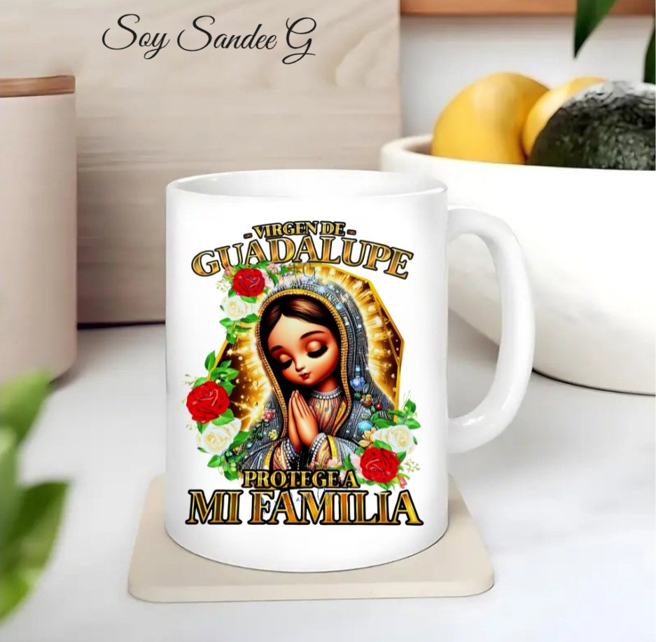 Calcomanía UVDTF de Guadalupe