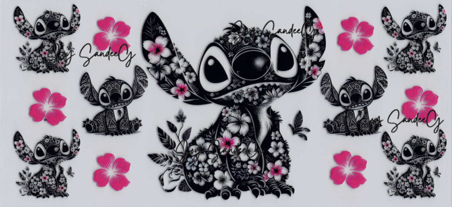 Hawaiian Stitch - UVDTF Wrap for cups/hard surfaces sticker