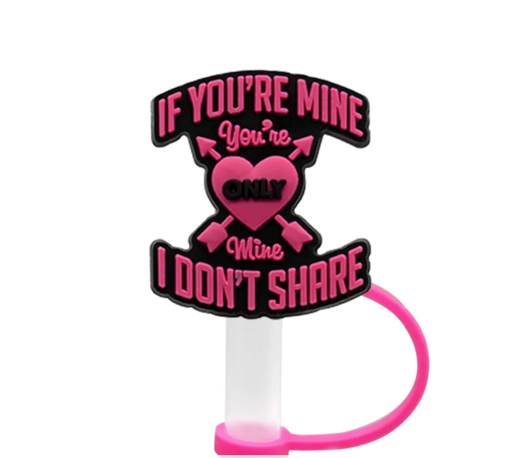 Popular Sayings Straw Topper - 8mm