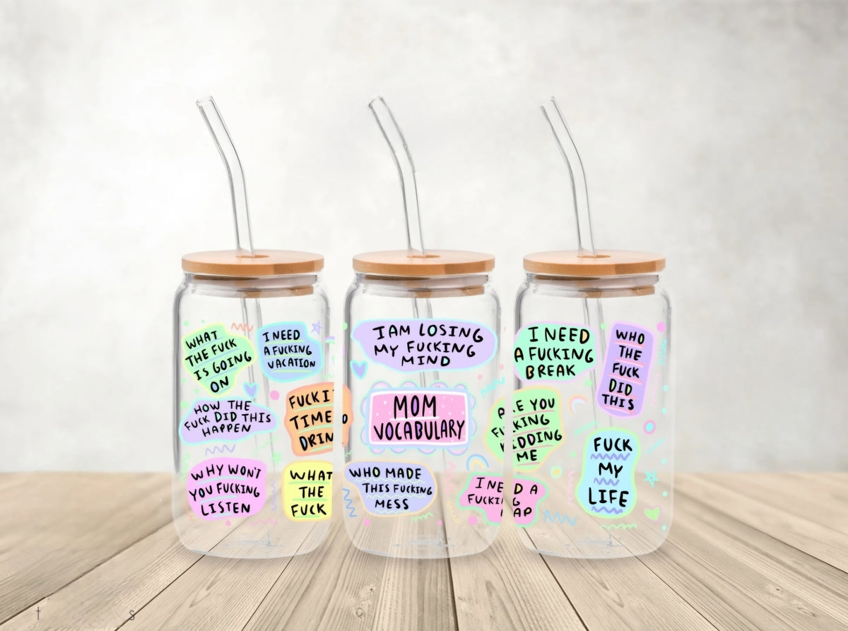 Vocabulario de mamá UVDTF wrap