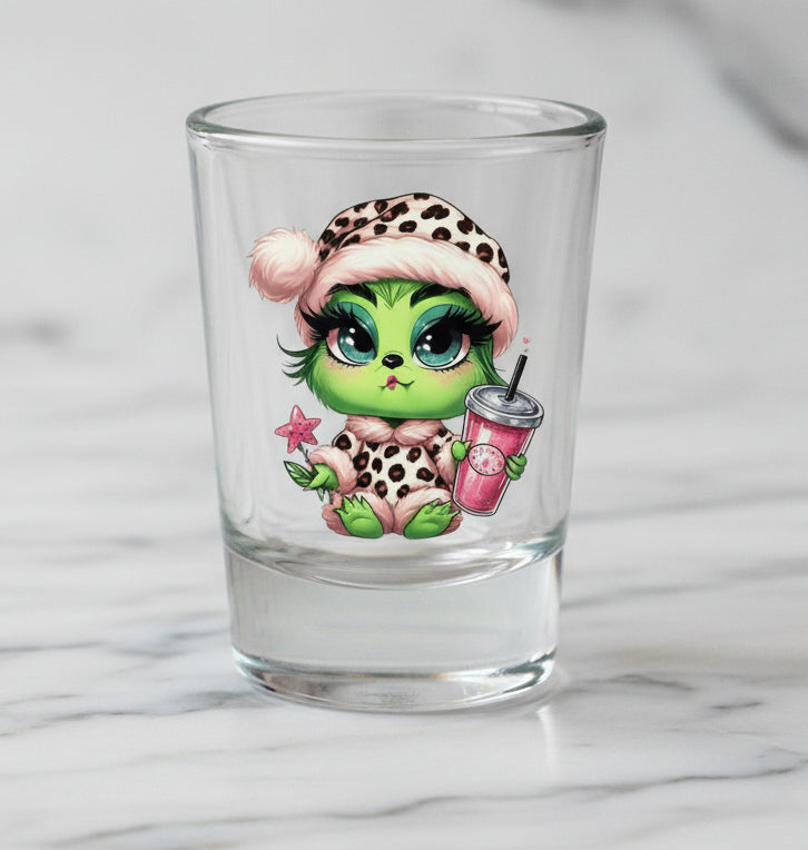 Christmas Shotglass - UVDTF Decal