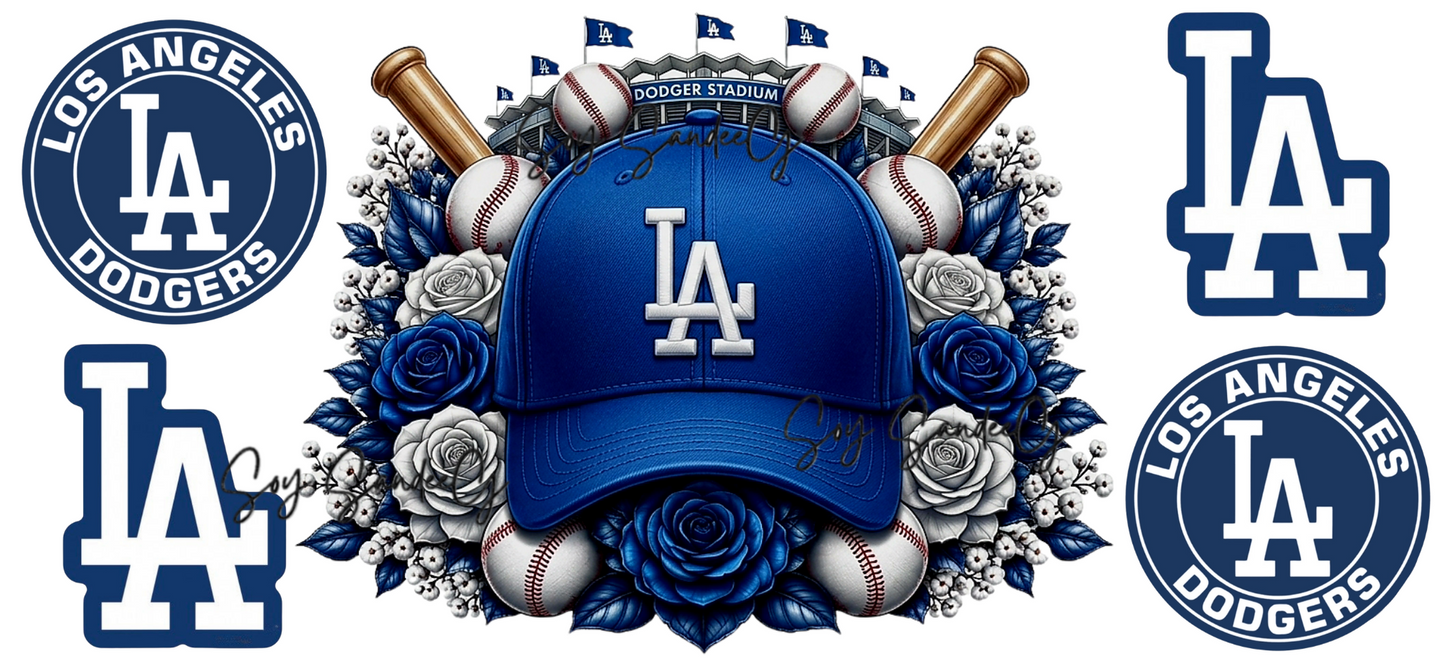 LA Dodgers - UVDTF Wrap for cups/hard surfaces sticker