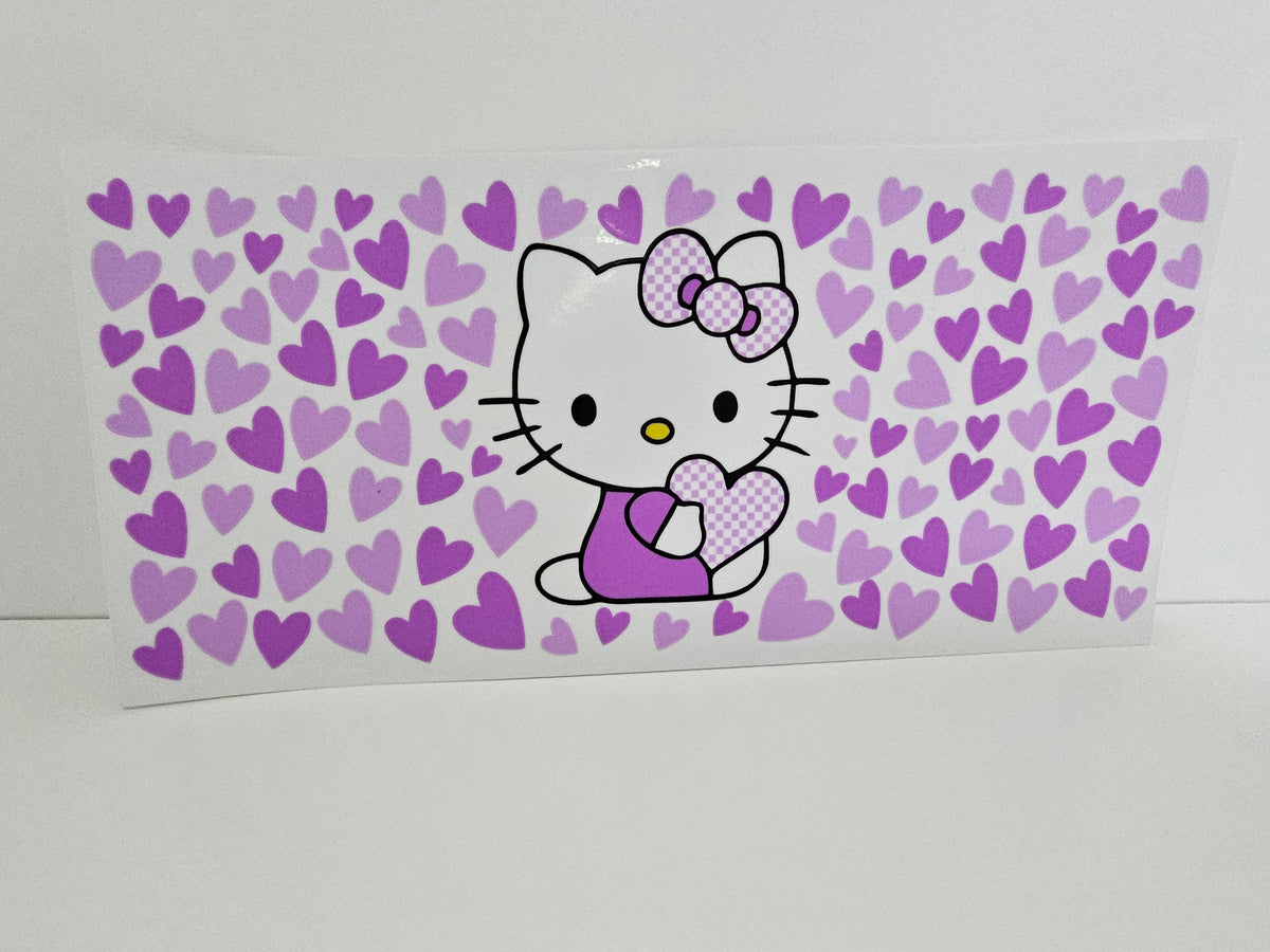 Envoltura UVDTF de Hello Kitty