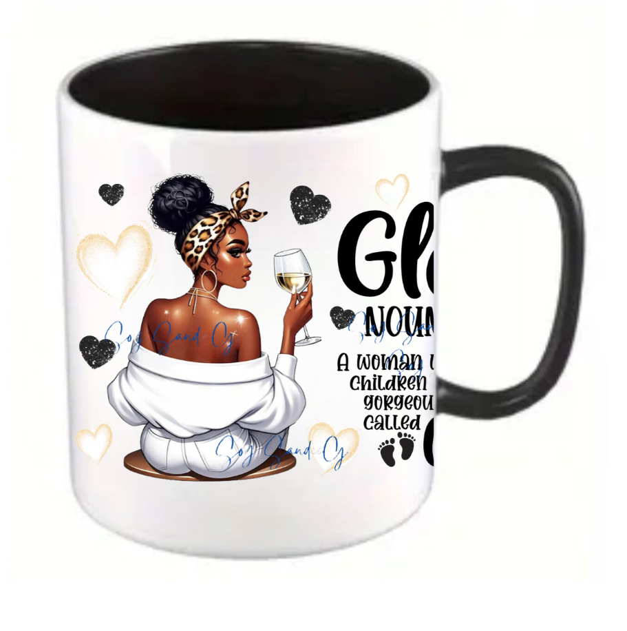 Glamma #2 - UVDTF Wrap for cups/hard surfaces sticker