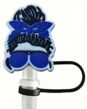 Messy Bun - Straw Topper