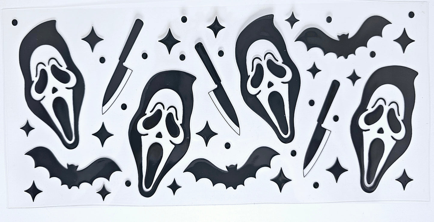 Scream Heads - UVDTF Wrap for cups/hard surfaces sticker