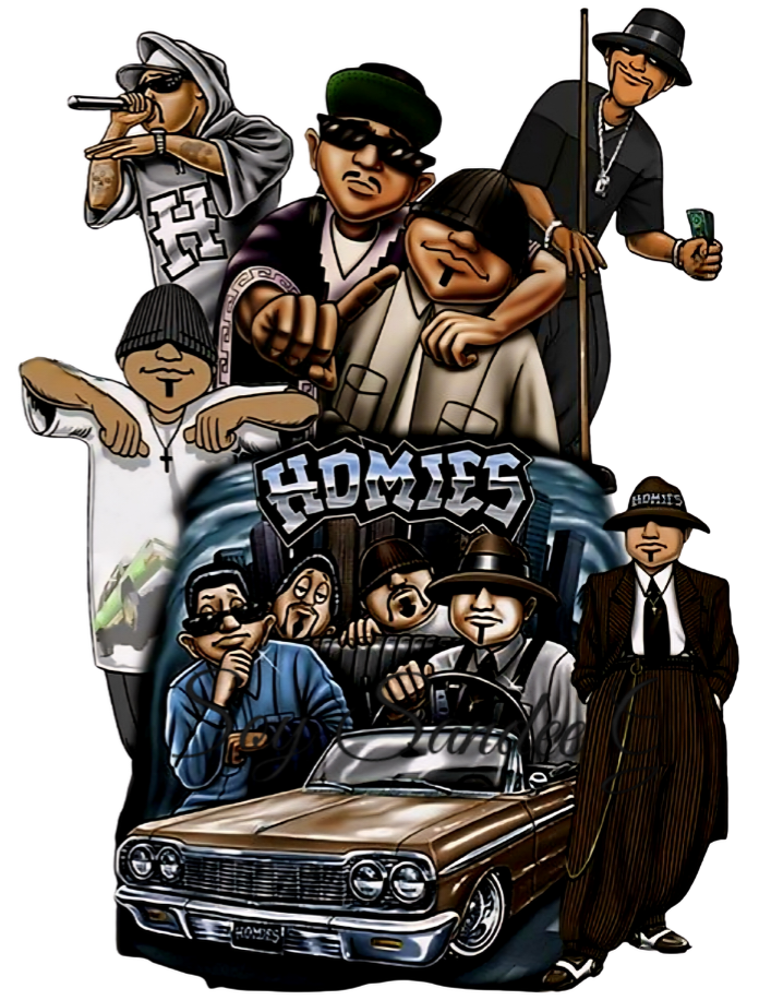 Cholos - UVDTF Decal for cups/hard surfaces sticker