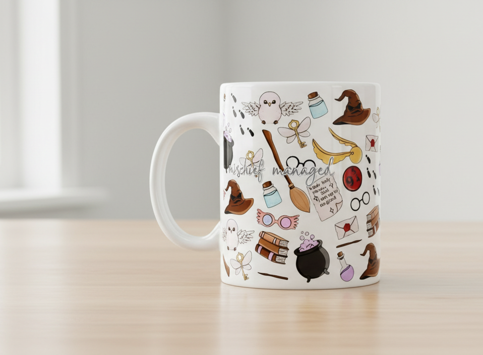 Harry's Essentials - UVDTF Wrap for cups/hard surfaces sticker