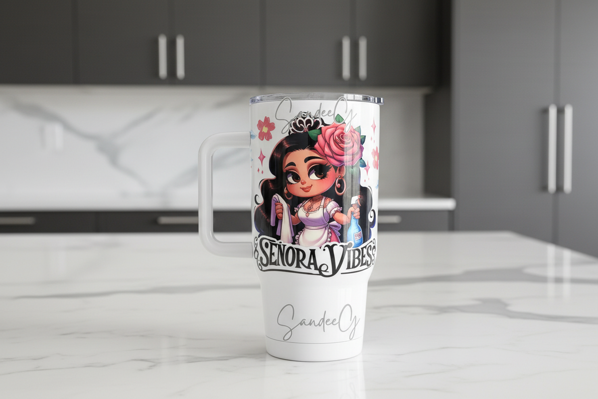 Señora Vibes - UVDTF Wrap for cups/hard surfaces sticker