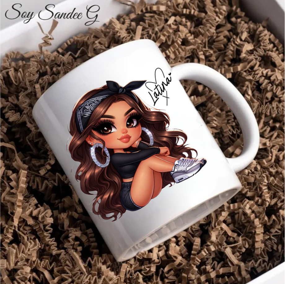 Latina Cutie - UVDTF Decal for cups/hard surfaces sticker