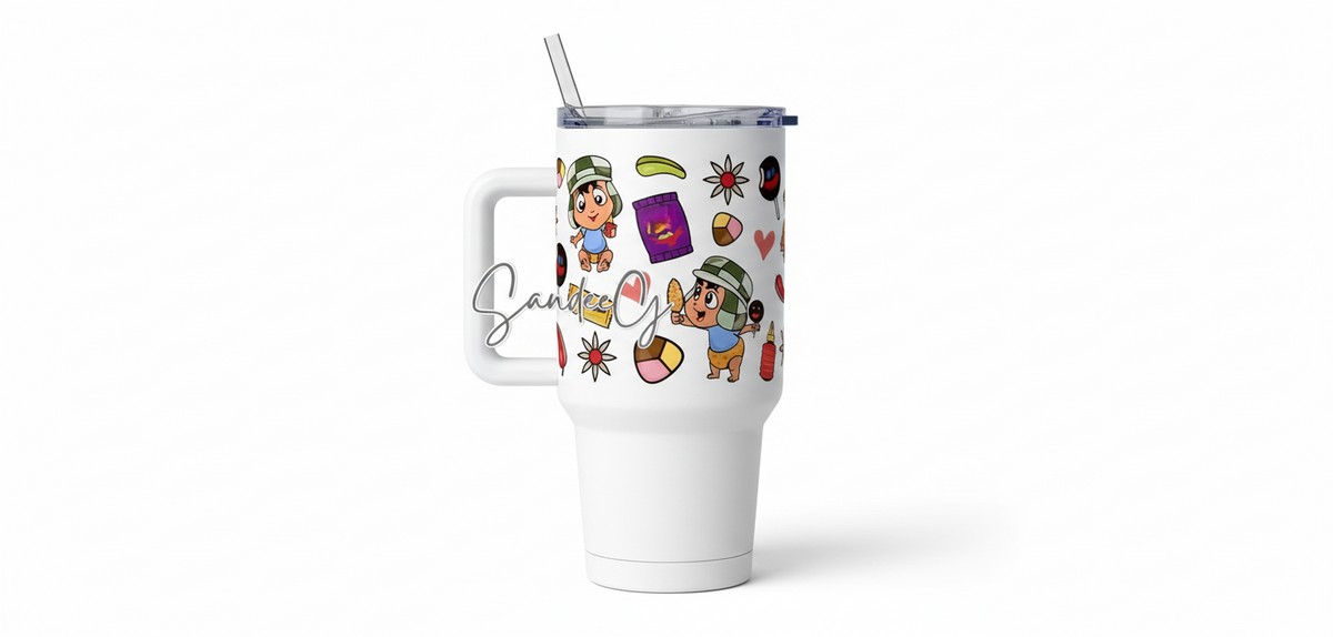 Chespirito Snacks - UVDTF Wrap for cups/hard surfaces sticker