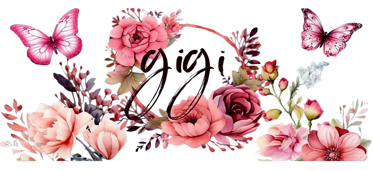 Gigi - UVDTF Wrap for cups/hard surfaces sticker