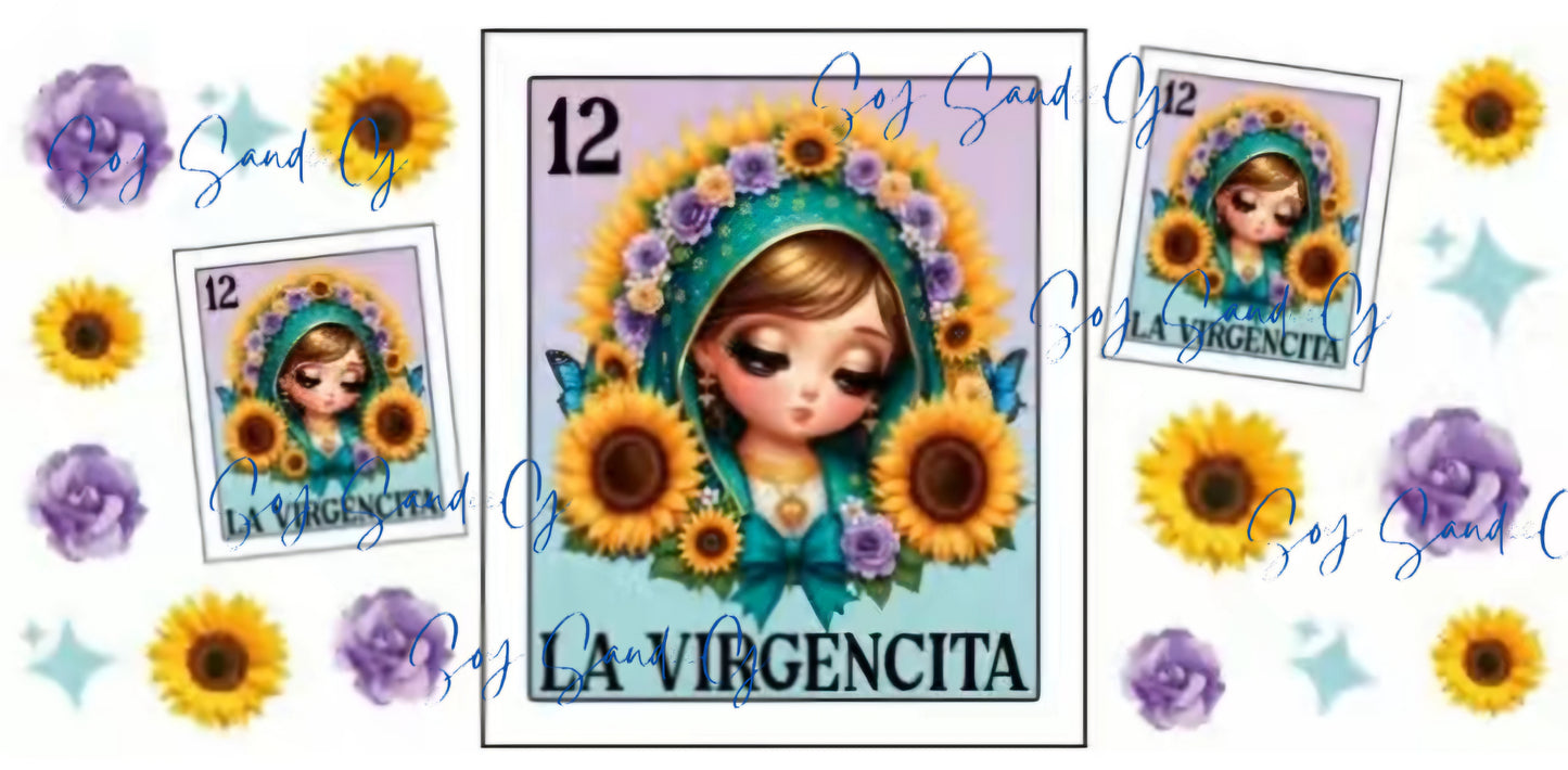 La Virgencita (Little Virgin) - UVDTF Wrap for cups/hard surfaces sticker