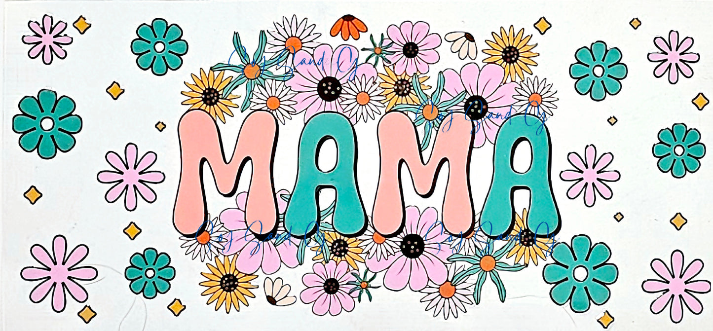 Mama Pastels - UVDTF Wrap for cups/hard surfaces sticker