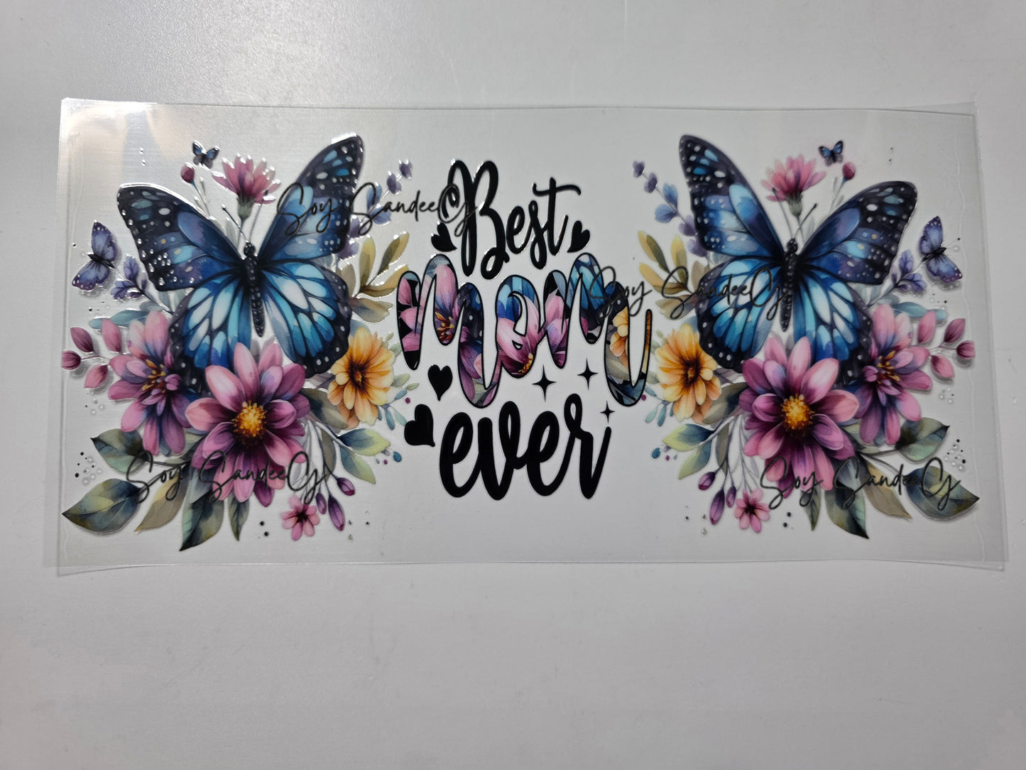 Best Mom Ever - UVDTF wrap for cups/hard surfaces sticker