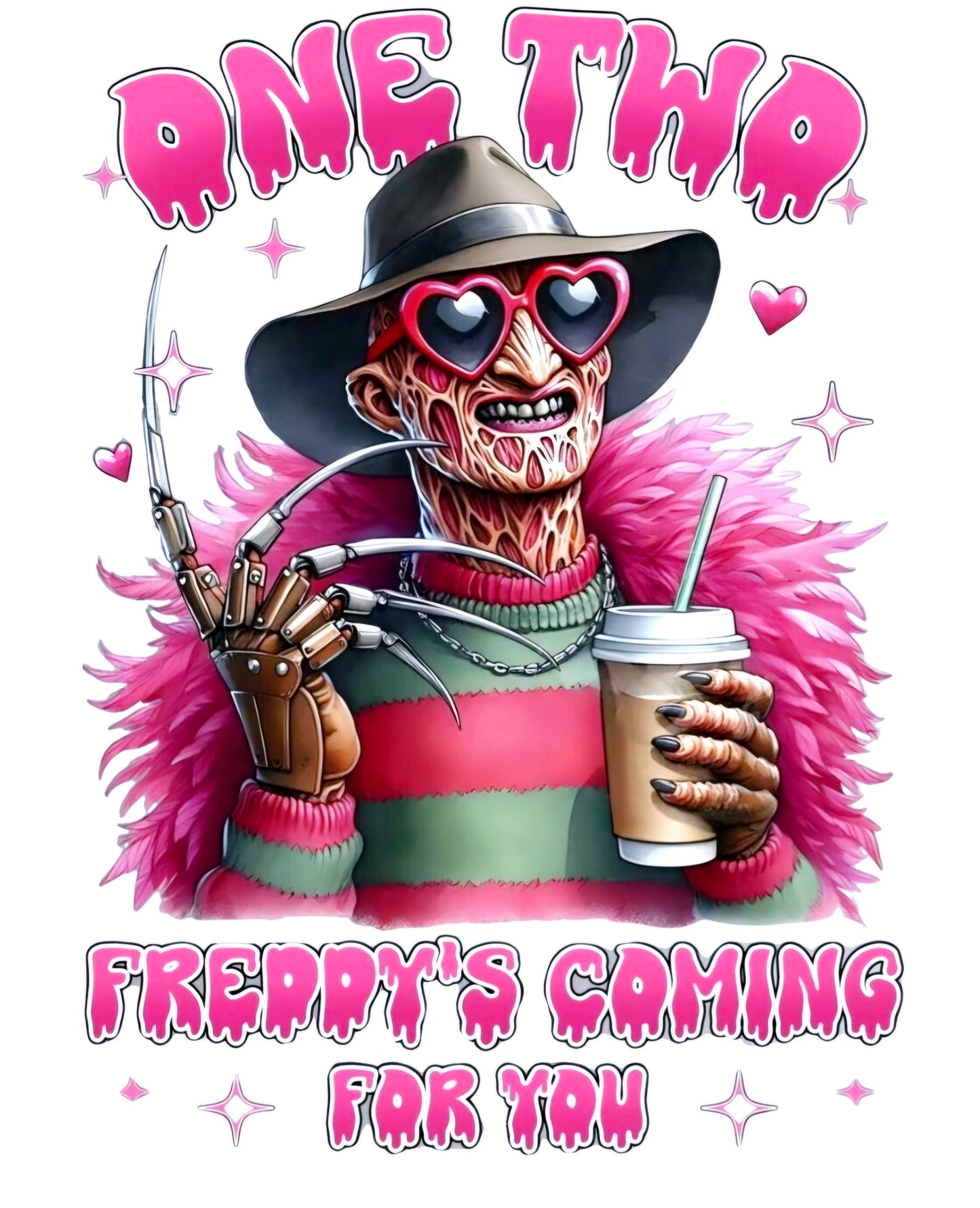 Freddy's Coming - UVDTF Decal for cups/hard surfaces sticker