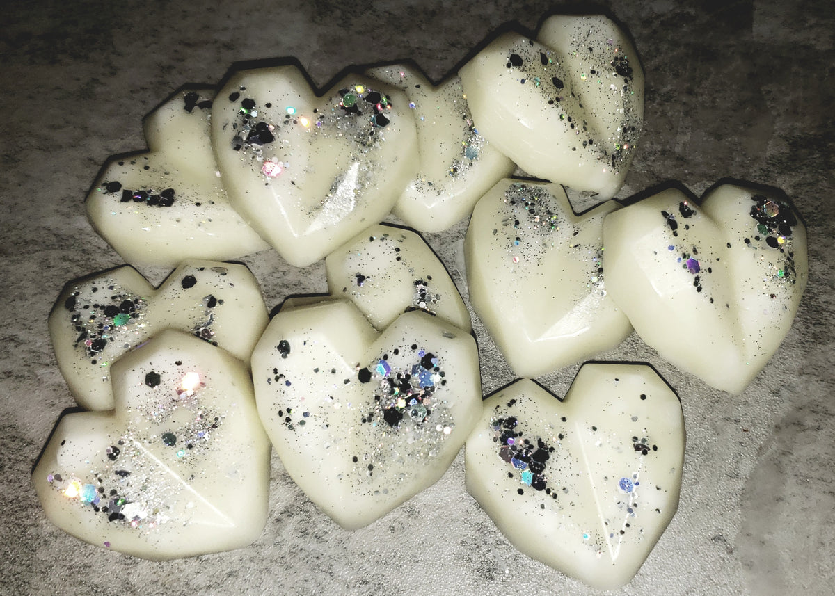 Heart Wax Melt - sample size - Wax Tart for wax warmer home fragrance freshner