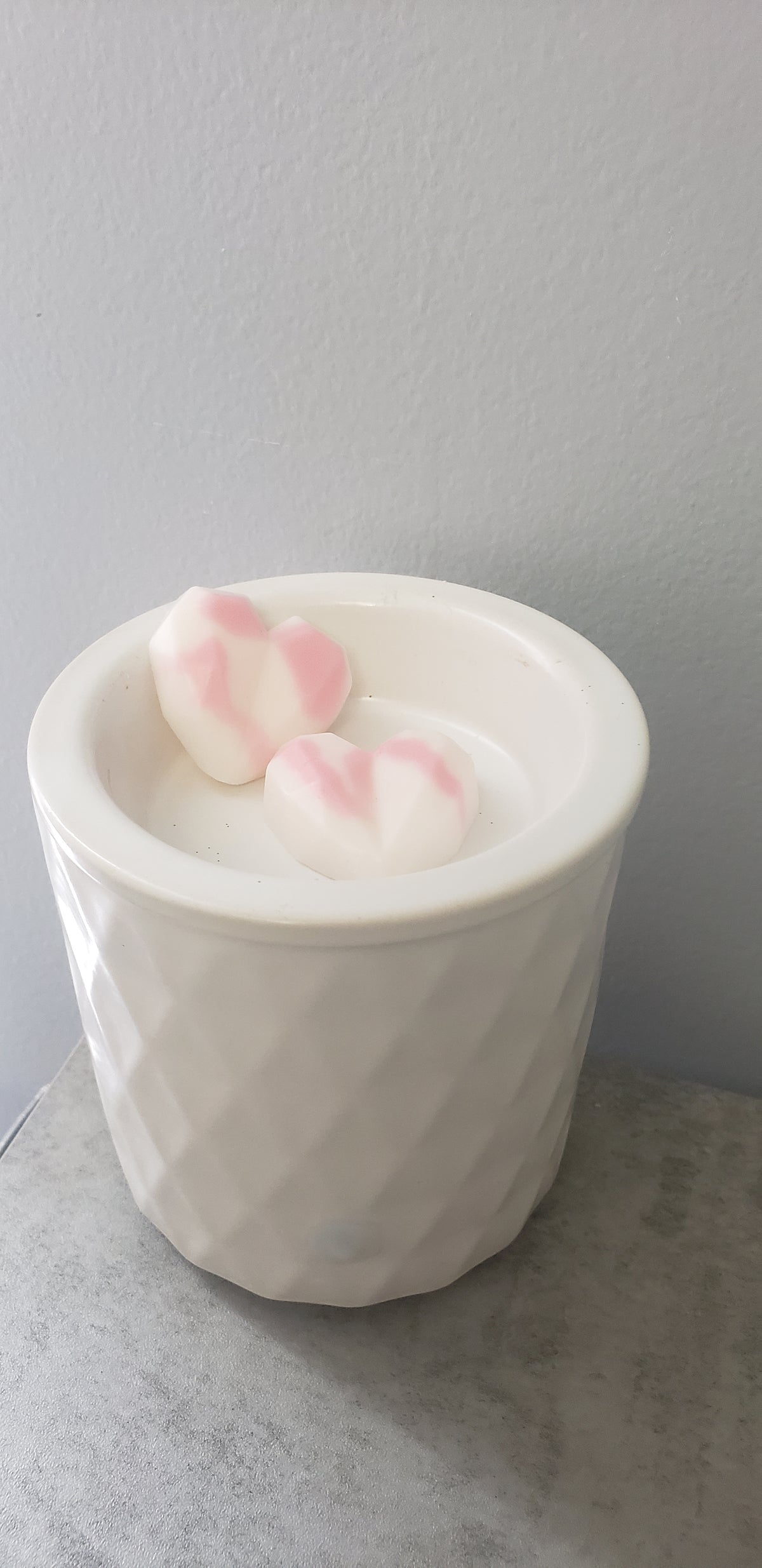 Heart Wax Melt - sample size - Wax Tart for wax warmer home fragrance freshner
