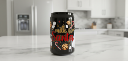 Milk for Santa - UVDTF Wrap for cups/hard surfaces sticker