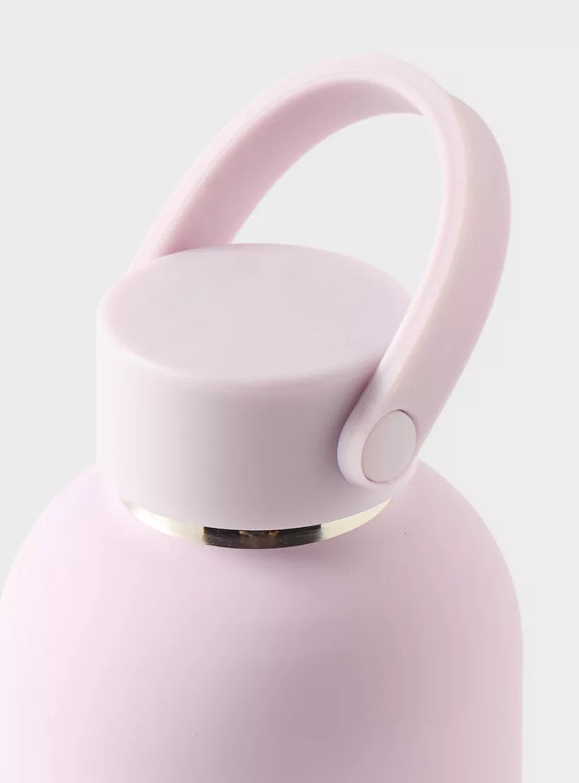 Light Pink Stainless Steel Water Bottle - You Can Add any Design