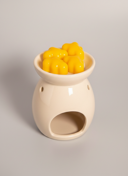 Cera derretida en forma de nube: tamaño de muestra