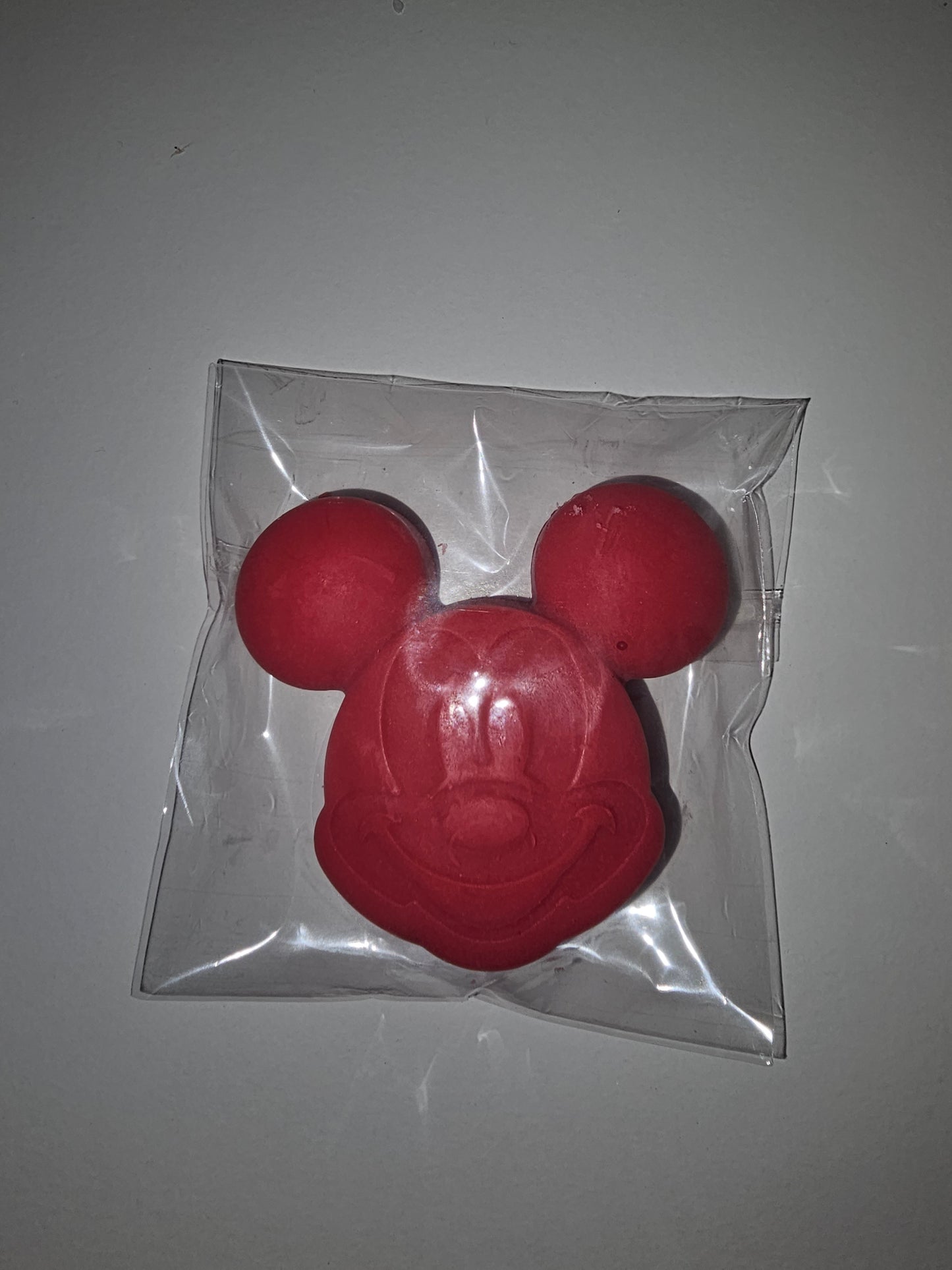 Cera derretida con forma de cabeza de Mickey (tamaño de muestra)