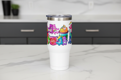 Care Bears Cups - UVDTF Wrap for cups/hard surfaces sticker