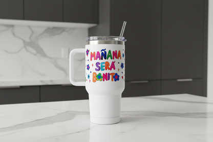 Mañana Sera Bonito (Tomorrow will be Pretty) - UVDTF wrap for cups/hard surfaces sticker