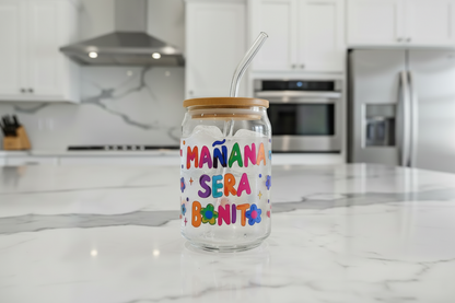 Mañana Sera Bonito (Tomorrow will be Pretty) - UVDTF wrap for cups/hard surfaces sticker