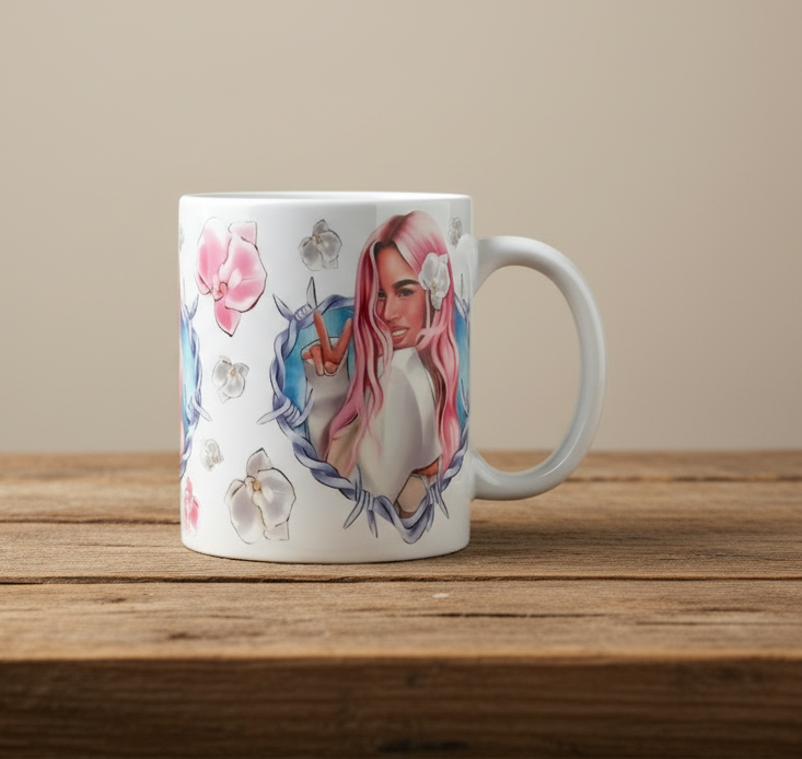 Karol G - UVDTF Wrap for cups/hard surfaces sticker