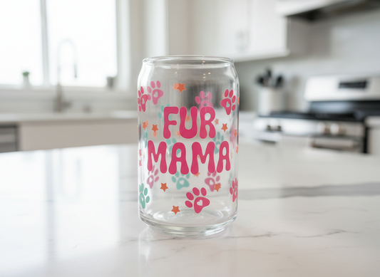 Fur Mama - UVDTF Wrap for cups/hard surfaces sticker