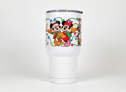 Mickey & Friends Lights - UVDTF Wrap for cups/hard surfaces sticker