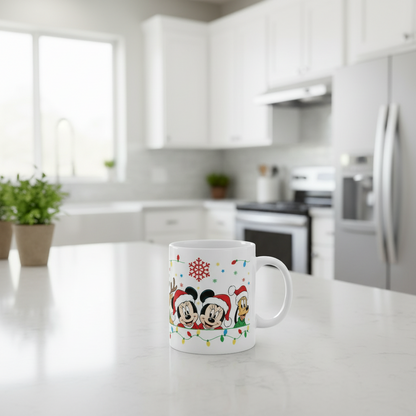 Mickey & Friends Xmas - UVDTF Wrap for cups/hard surfaces sticker