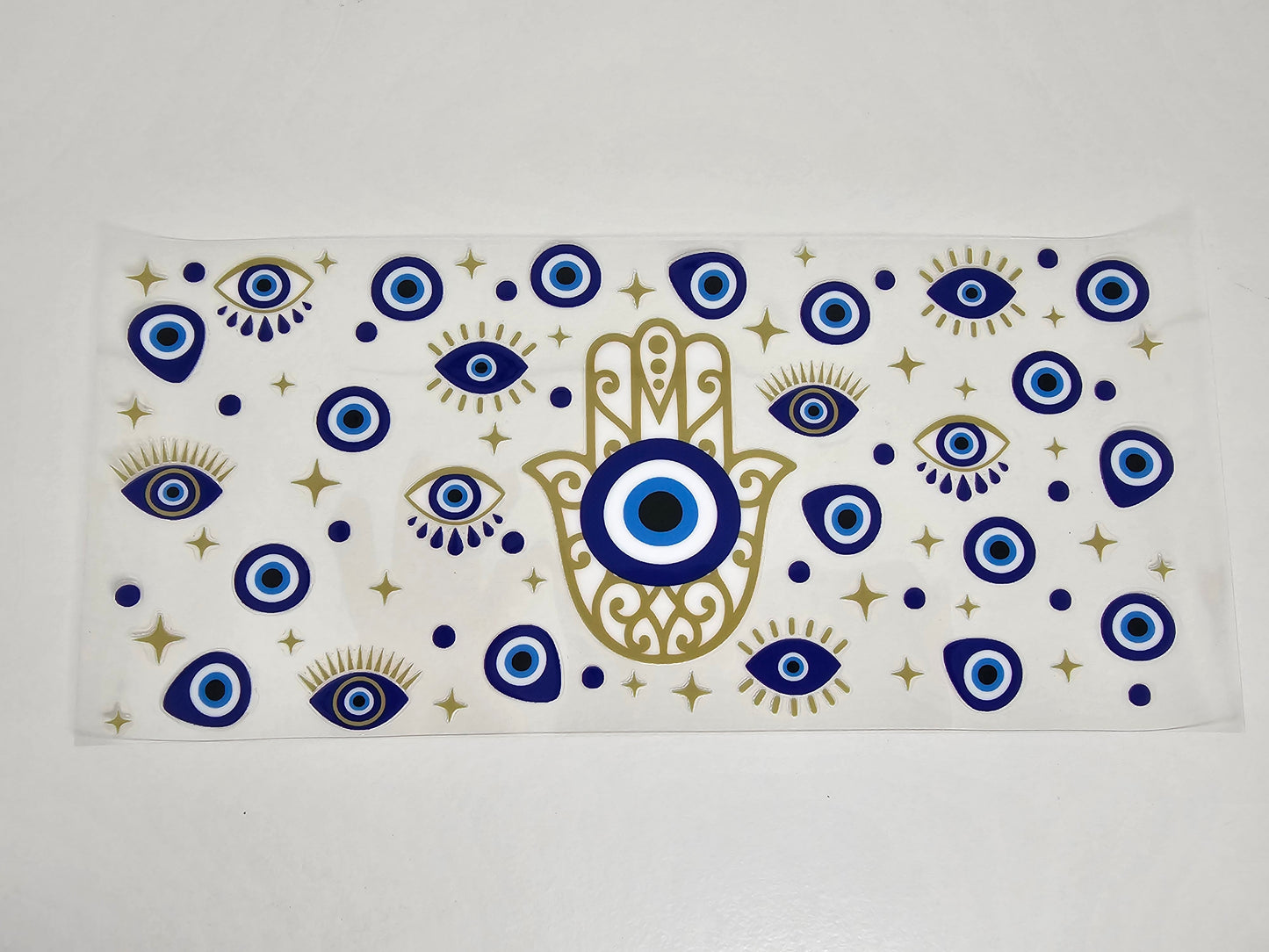 Evil Eye Hand UVDTF Wrap