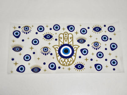 Evil Eye Hand UVDTF Wrap