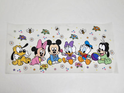 Baby Mickey & Friends - UVDTF Wrap for cups/hard surfaces sticker
