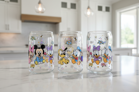 Baby Mickey & Friends - UVDTF Wrap for cups/hard surfaces sticker