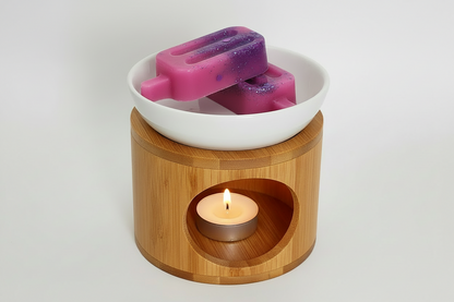 Cera derretida para helados: tamaño de muestra