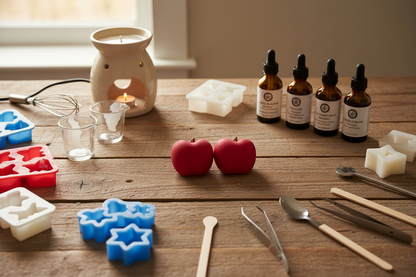 Cera derretida de manzana: tamaño de muestra