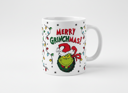 Envoltura UVDTF Feliz Grinchmas