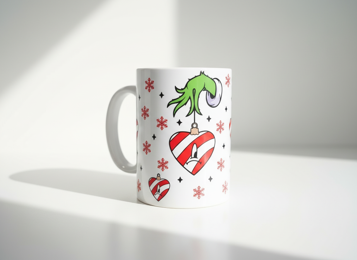 Bad Bunny Grinch - UVDTF Wrap for cups/hard surfaces sticker