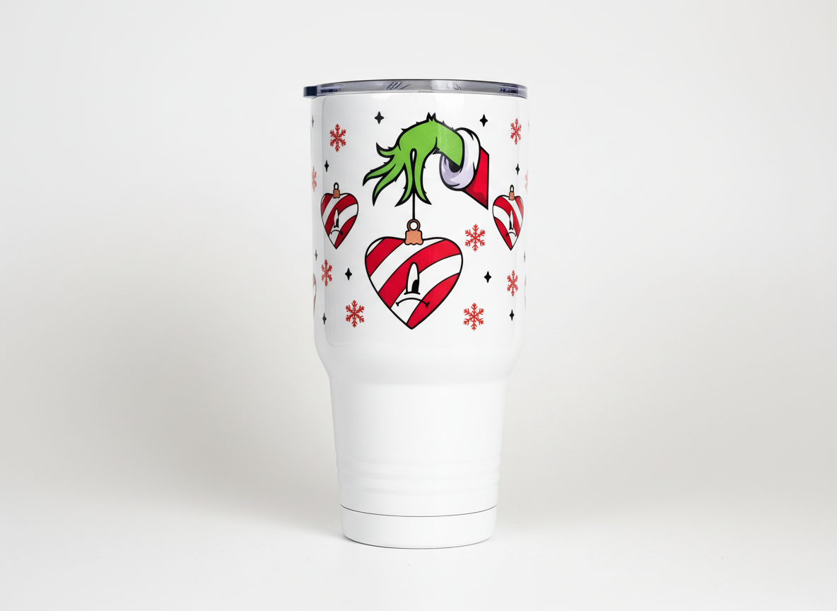 Bad Bunny Grinch - UVDTF Wrap for cups/hard surfaces sticker