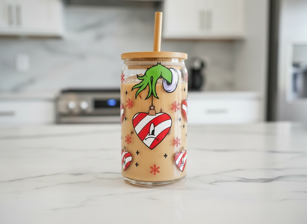 Bad Bunny Grinch - UVDTF Wrap for cups/hard surfaces sticker