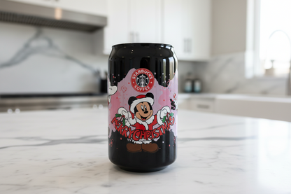 Merry Christmas Mickey - UVDTF Wrap for cups/hard surfaces sticker