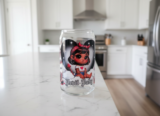 Devil Baby - UVDTF Wrap for cups/hard surfaces sticker